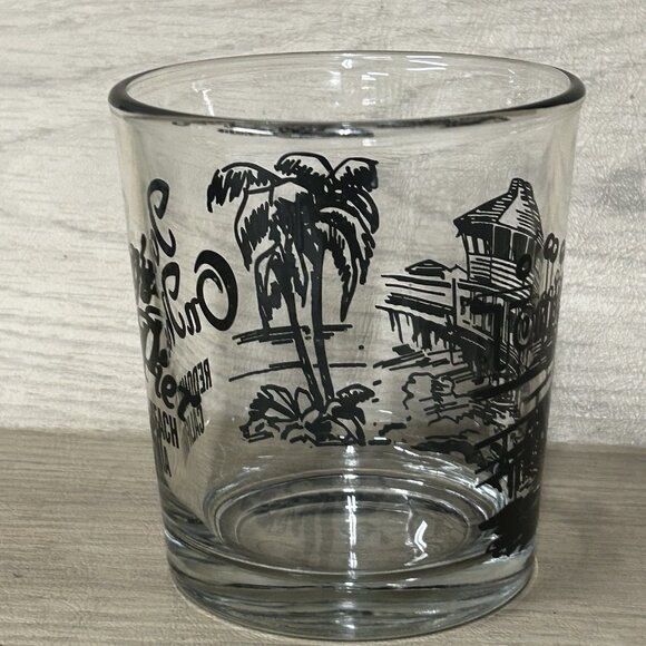 VTG 90s TONYS ON THE PIER Redondo Beach California Cocktail Glasses - Picture 8 of 11